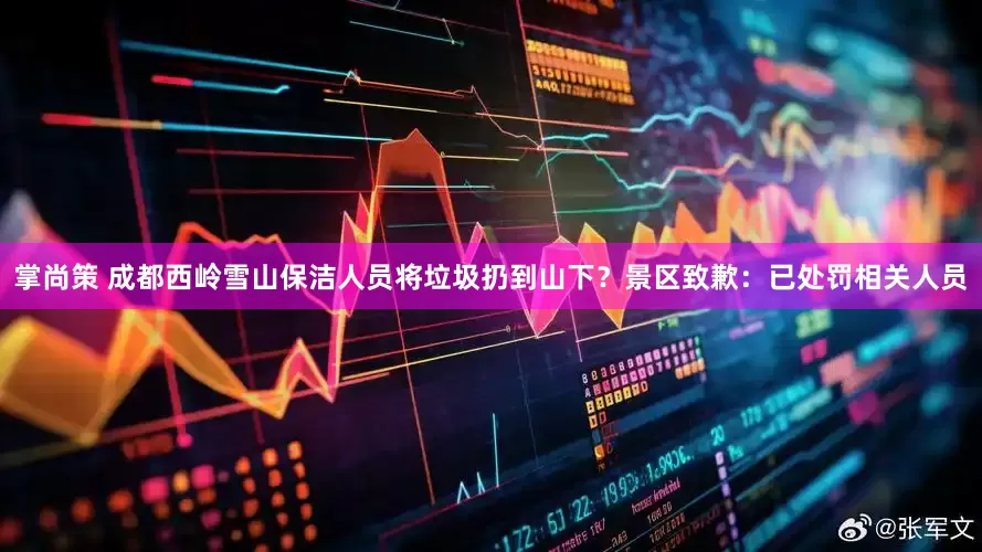 掌尚策 成都西岭雪山保洁人员将垃圾扔到山下？景区致歉：已处罚相关人员