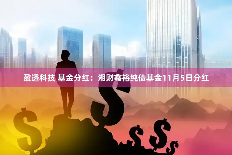 盈透科技 基金分红：湘财鑫裕纯债基金11月5日分红